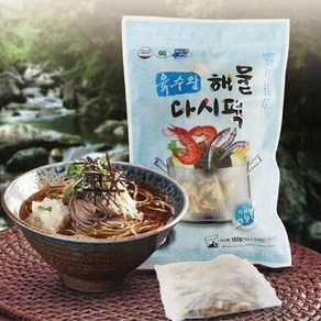 멸치명가 육수왕 해물 다시팩 시원한맛 160g(10개입)-1봉, 160g, 3개