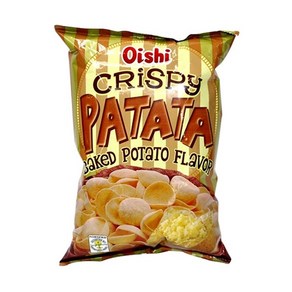 Oishi Cispy Patata Baked Potato Flavo 오이쉬 크리스피 파타타, 1개, 85g