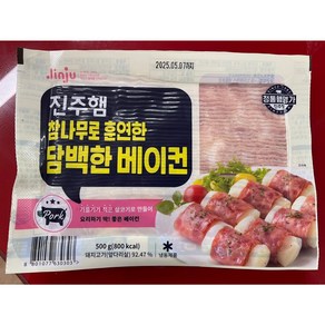 진주햄 담백한베이컨 500g, 1개