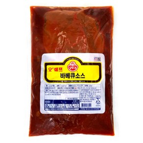 오뚜기 오쉐프 바베큐소스 1kg 1+1