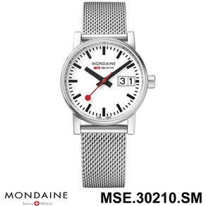 [정품]국내 당일발송 MONDAINE 몬데인시계 MONDAINE MSE.30210.SM Evo2 30mm 여성메탈시계 메쉬밴드 스위스시계