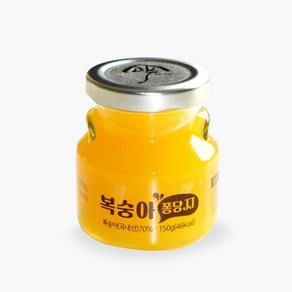 복숭아퐁당JJ 저당 저칼로리 잼 [원산지:국산], 1개, 150g