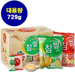 참쌀 설병선과 스낵세트, 참쌀설병 384g + 참쌀선과 345g, 1세트