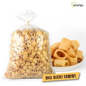 대롱링구 마카로니 1.5kg 뻥튀기 대용량과자 옛날과자, 1개