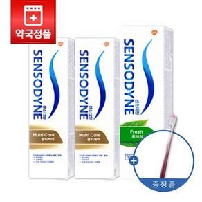 [약국정품] 센소다인 멀티케어 100g x 2개 + 후레쉬 120g x 1개, 200g, 1세트