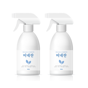 미네란 500ml 고급 식물 영양제 화초 화분 관엽식물 난 꽃 복합비료, 2개