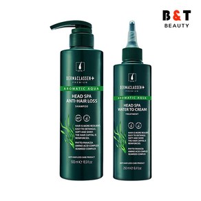 더마클라센 헤드스파 탈모완화 샴푸 500ml + 트리트먼트 250ml, 1개