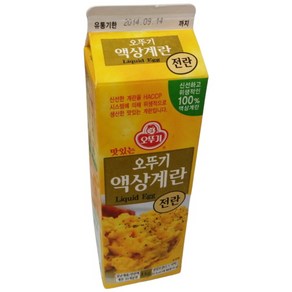 오뚜기 맛있는 1등급 액상계란 전란 1kg 오뚜기 살균 전란액