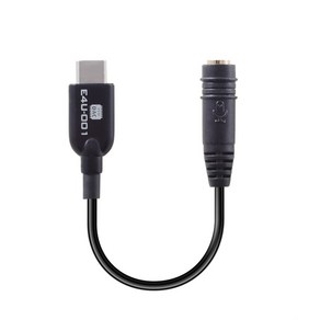 E4U-001 오디오 어댑터 USB-C to 3.5mm TRRS 에듀티지 [정품] 삼성 EE-UC10J 대체품