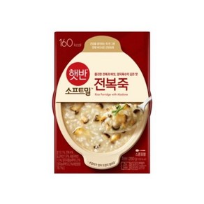 비비고 햇반소프트밀 전복죽, 280g, 3개