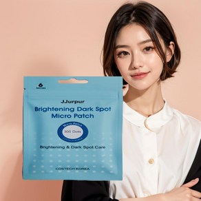 [쯔르프르] 브라이트닝 다크스팟 마이크로패치 미백기능성인증 기미 잡티 개당6p 19mm, 1개, 6개입