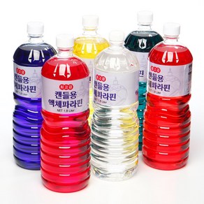 캔들용 액체파라핀 1.8 L 파라핀 오일 1상자 (12병) [사은품], 1세트, 1.8L, 노랑