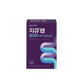 일동제약 지큐랩 생유산균 장건강 100억 프로바이오틱스 60캡슐 1개