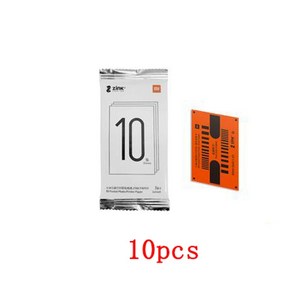 핸드폰 사진인화기 포토프린터 스마트폰 사진출력기 100 xiaomi 징크 포켓 인화지 xiaomi 3 인치 미니, 하얀색