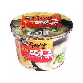 백제 즉석쌀떡국 163g x 4개