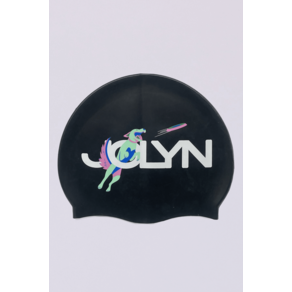 졸린 실리콘 수모 수영모자 펫치 Jolyn Silicone Swim Cap - Fetch, 1SZ, 1개