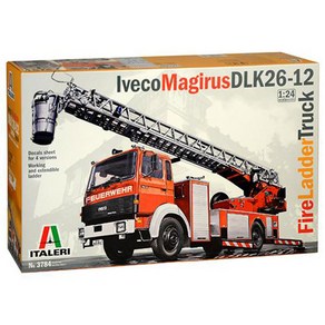 이타레리 프라모델자동차 [IT3784S] ITALERI 1:24 IVECO-Magius DLK 23-12 Fie Ladde Tuck, 1개