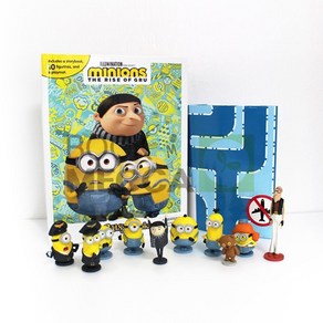 Minions 2 My Busy Book 미니언즈 2 비지북 (미니피규어 10개 + 놀이판), Minions 2 My Busy Book 미니언즈 .., Phidal(저), Phidal Publishing