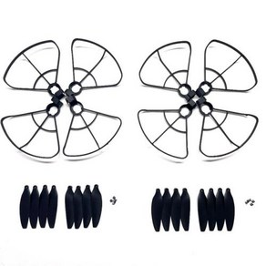 Z908MAX MAX 액세서리 프로펠러 부품 드론 보호 RC 블레이드 오리지널 예비 Z908 가드, 6) 2set guad 16blades