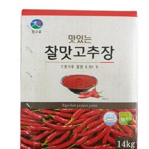 맛있는 찰맛고추장 참고을 14KG, 1개