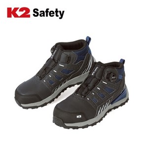 K2 Safety K2-97 안전화 5인치 에어메쉬 다이얼타입 다이얼 밸런스 컨트롤 BOA 안전화 작업화, 1개