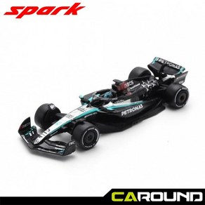 스파크 1:64 메르세데스 AMG 페트로나스 F1 W15 No.63 2024 바레인 그랑프리 / 조지 러셀 - Y365