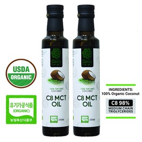 코코리프 유기농 MCT 오일 C8 250 mL