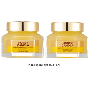 홀리카홀리카 꿀피부 슬리핑팩 카놀라꿀, 90ml, 2개