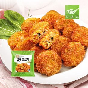 사옹원 한입쏙잡채고로케 1kg, 1개