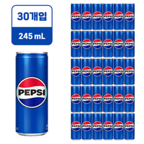 펩시콜라, 245ml, 60개