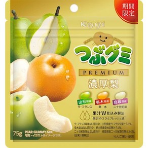 카스가이제과 츠부구미 PREMIUM 진한 배 75g