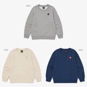 노스페이스키즈 NM5MQ52 키즈 미니박스 로고 스웻셔츠 KS MINI BOX LOGO SWEATSHIRTS 편하고 활동적인