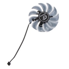 1/3pc 그래픽 카드 냉각 팬 화려한 RTX 2060 2070 2080 2080TI 1660TI 1660 AD VGA Coole Fan 4Pin 12V 89mm/75mm, A