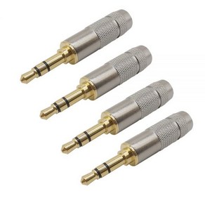 1/2/4Pcs 교체 용 스테레오 3.5mm 3 극 남성 수리 헤드폰 오디오 잭 플러그 커넥터 대부분의 이어폰 잭용 납땜, 3.4Pcs