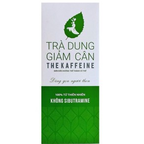 The Kaffeine Ta Dung Giam Can 베트남 다이어트차, 1개