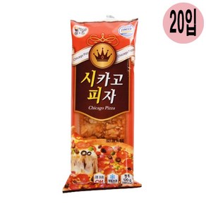 대신 냉동 시카고피자 120g, 20개