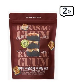 바사삭 구움견과 프로틴 초코 230Gx2입 1세트, 230g