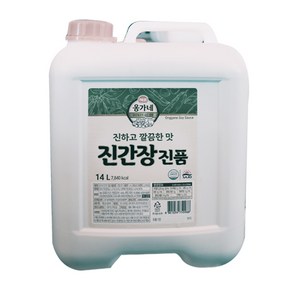 해표 옹가네 진간장 진품, 14L, 1개