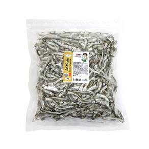 맑은먹거리 은빛바다(대)멸치 1kg 육수용 다시용 다시팩, 1개