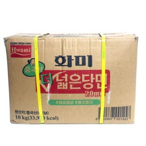 화미 중국식 더 넓은 당면 20mm, 10kg, 1개