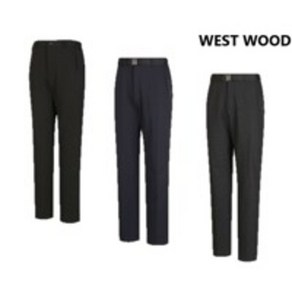 웨스트우드 WESTWOOD 부드러운 촉감과 보온성의 겨울 남성 데일리 기모 원턱 팬츠 WM4MTPLQ523