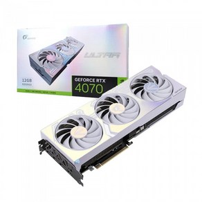 (포)COLORFUL iGame 지포스 RTX 4070 Ulta OC White D6X 12GB