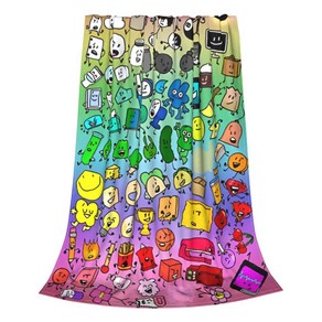 무생물 광기 캐릭터 레인보우 플리스 담요 던지기 소파 침구 라운지 경량, A. 75x100cm 30x40in, 1. As Shown, 1개