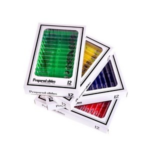 48 pcs 준비된 현미경 슬라이드 표본 동물 곤충 식물 꽃 샘플 dopshipping, 단일옵션