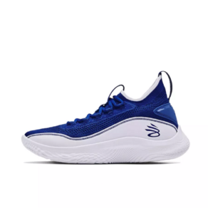 Under Armour Curry 8 Street GS flow 8 농구화 운동화 실전화 남녀 동급 화이트 블루