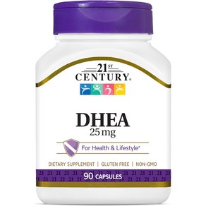 21st Century DHEA-25 mg Capsules 90 ea