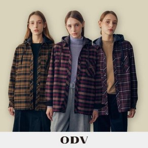 24FW ODV 체크 후드 아우터 1종