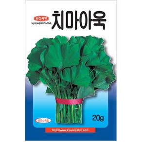 치마아욱 씨앗 20g - 맛이 좋고 품질이 우수한 품종 아욱 주말농장 씨, 1개