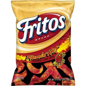 프리토스 플레이밍 핫 콘 칩 262.2g Fritos Flamin' Hot Flavored Corn Chips 9.25 Oz.