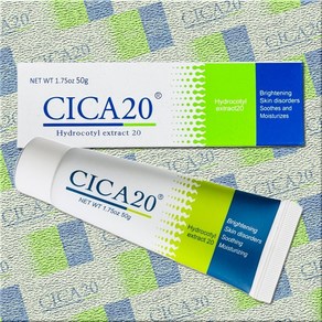 CICA20 시카크림 50g 홍조 색소침착 피부진정 크림, 1개